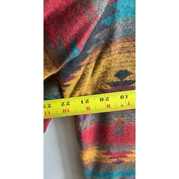 UNITS Womens Vintage 80s Southwestern Aztec Boho Wool Blazer Jacket Size M - Picture 8 of 11